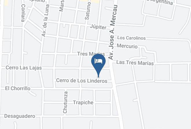 Santa Rosa Dellara - Cabanas El Maiten Maps