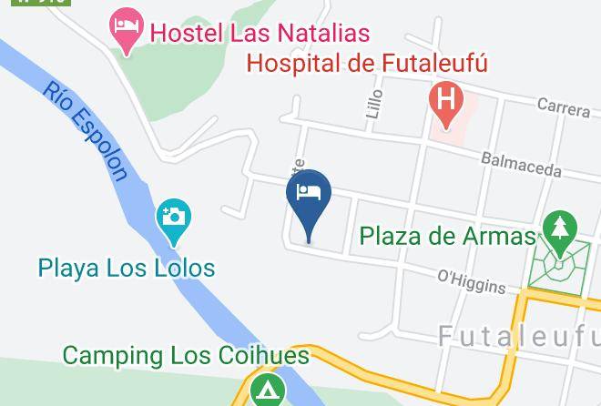 Palena Province - Cabanas El Maiten Maps
