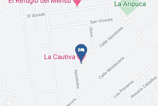 Puerto Esperanza - La Cautiva Hotel Maps