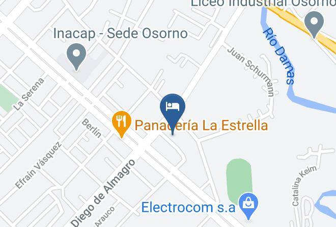 Osorno Province - Cabanas El Mandala Maps