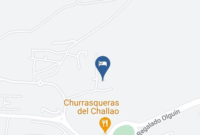 Las Heras - Cabanas El Mangrullo Maps