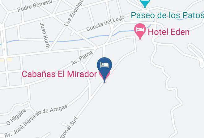 Punilla Department - Cabanas El Mirador Maps