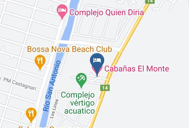 Santa Maria Department - Cabanas El Monte Maps
