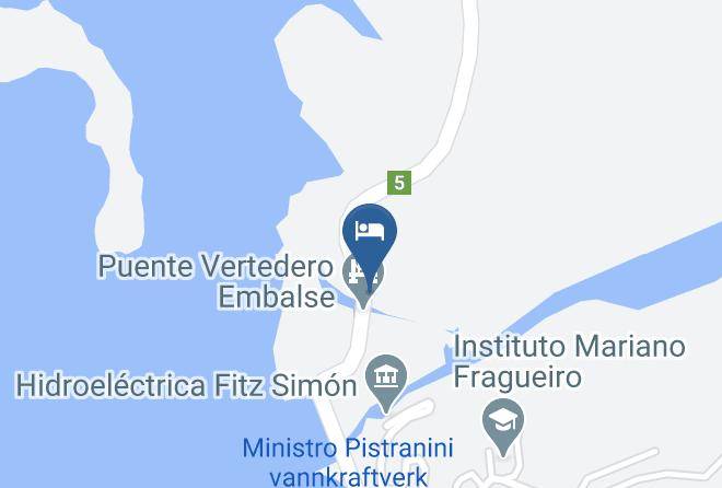 Calamuchita Department - Cabanas El Nautico Maps