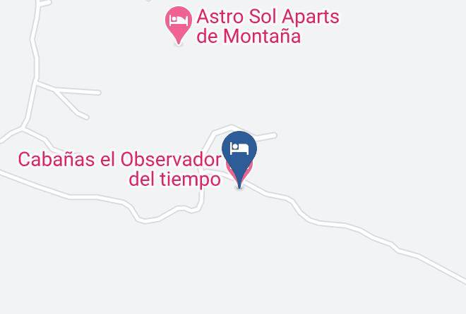 San Javier Department - Cabanas El Observador Del Tiempo Maps