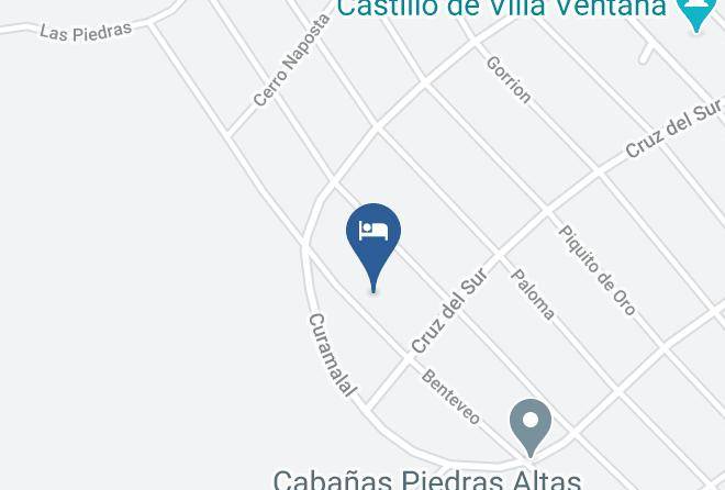 Tornquist - Cabanas El Pegual Maps