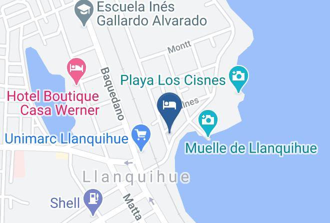 Llanquihue Province - Cabanas El Pescador Llanquihue Maps