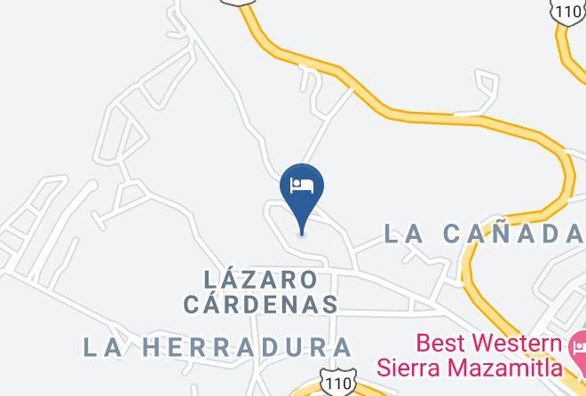 Mazamitla - Cabanas El Pinar Maps