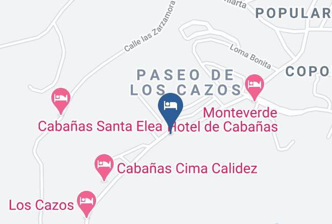 Mazamitla - Cabanas El Pinito Maps