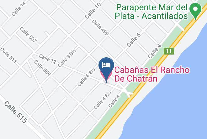 General Pueyrredon Partido - Cabanas El Rancho De Chatran Maps