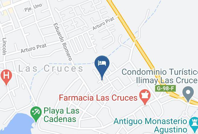 San Antonio Province - Cabanas El Rincon De Los Tres Maps