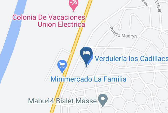 Punilla Department - Cabanas El Sauce Maps