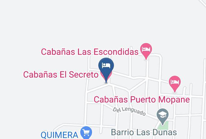 Monte Hermoso - Cabanas El Secreto Maps