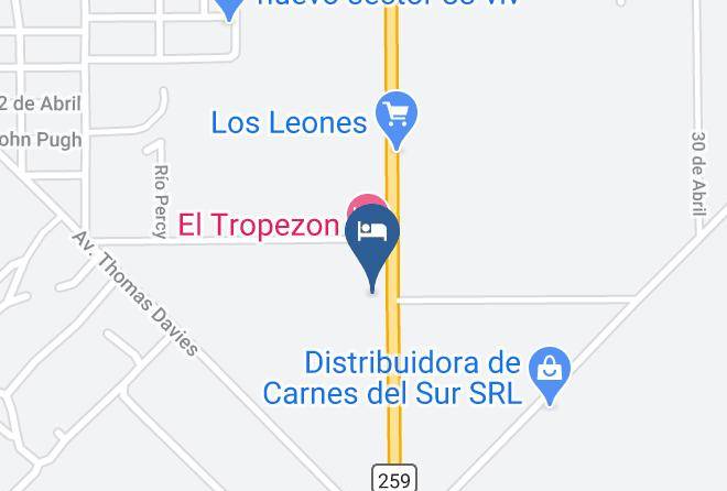 Futaleufu Department - Cabanas El Tropezon Trevelin Maps