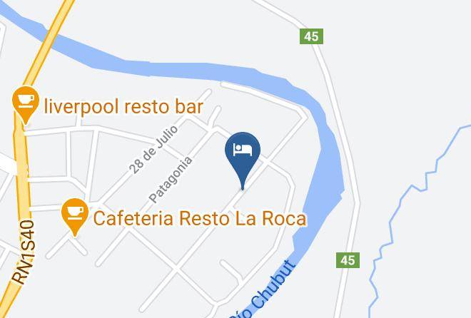 Cushamen Department - Cabanas El Viejo Pastor Maps