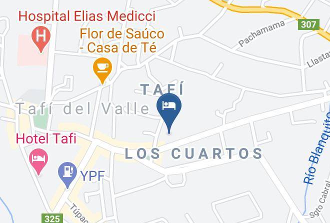Tafi Del Valle - Cabanas El Viento De Mi Sueno Maps