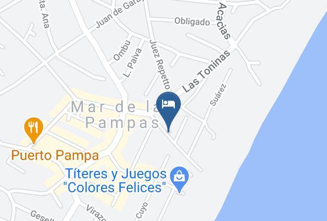 Villa Gesell - Cabanas Elementos Maps