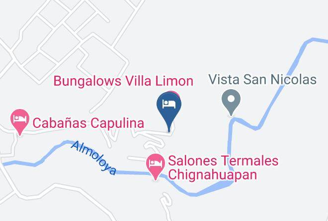 Chignahuapan - Cabanas En Chignahuapan Maps