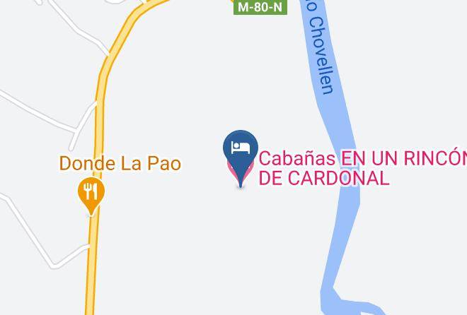Cauquenes Province - Cabanas En Un Rincon De Cardonal Maps