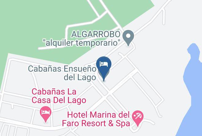Rio Hondo - Cabanas Ensueno Del Lago Maps