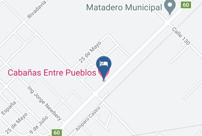 Olavarria - Cabanas Entre Pueblos Maps