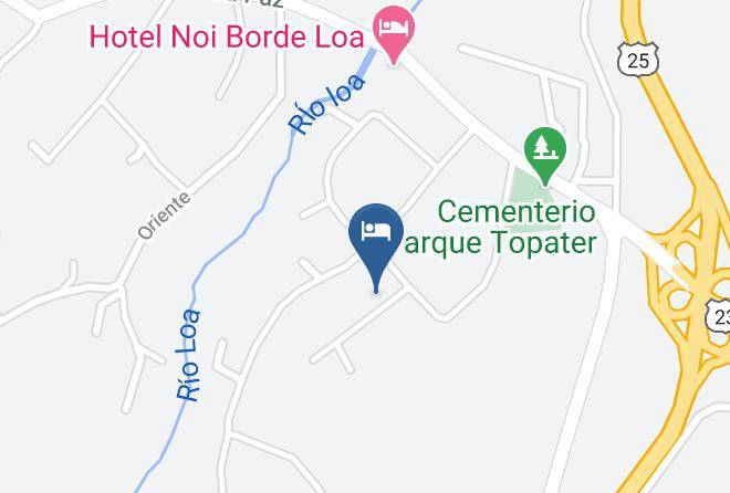 El Loa - Cabanas Entre Rieles Maps