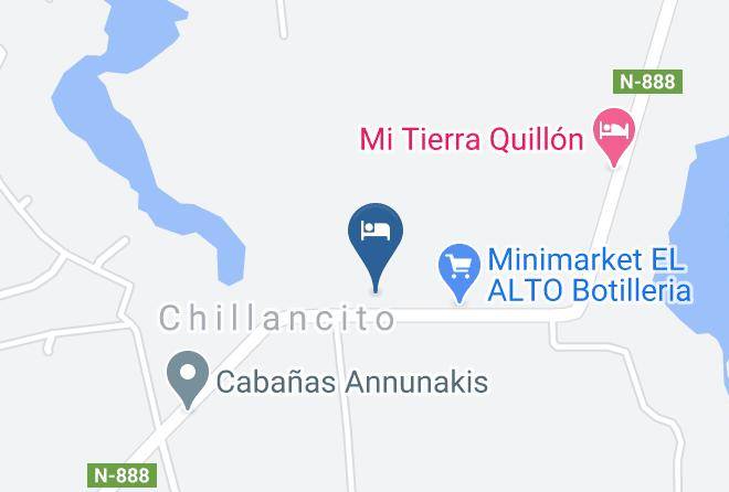 Diguillin - Cabanas Entre Rios Quillon Maps