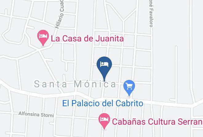 Calamuchita Department - Cabanas Ernestina Maps