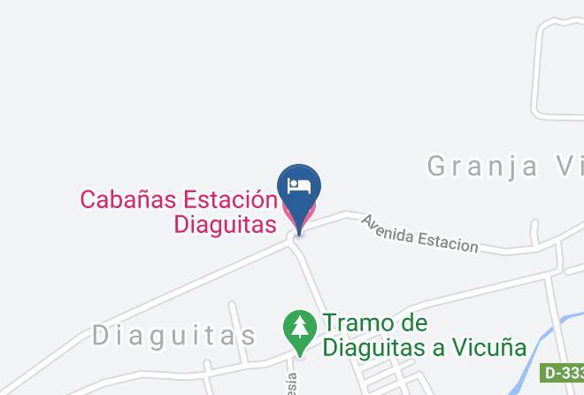 Elqui Province - Cabanas Estacion Diaguitas Maps
