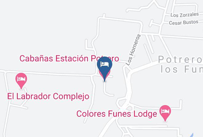 La Capital San Luis - Cabanas Estacion Potrero Maps