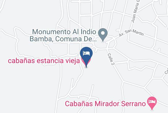 Punilla Department - Cabanas Estancia Vieja Maps