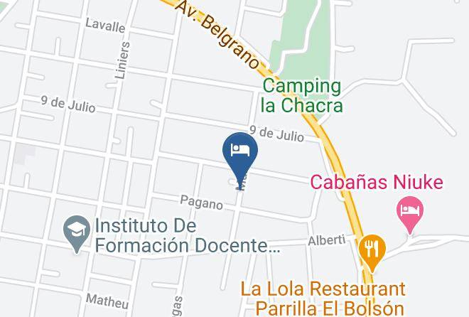 Bariloche - Cabanas Etnia Maps