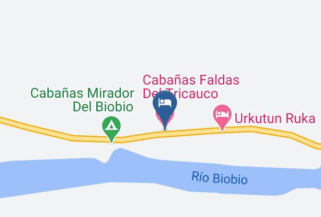 Quilaco - Cabanas Faldas Del Tricauco Maps