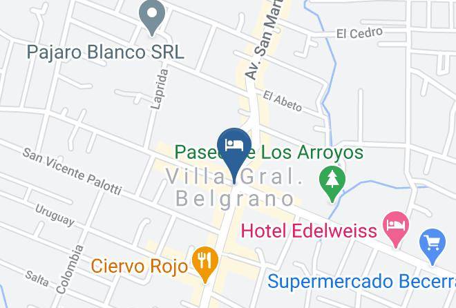 Calamuchita Department - Cabanas Feriendorf Maps