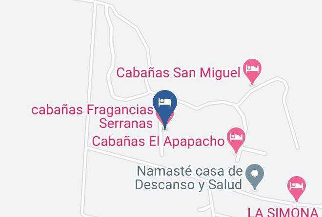 Concaran - Cabanas Fragancias Serranas Maps