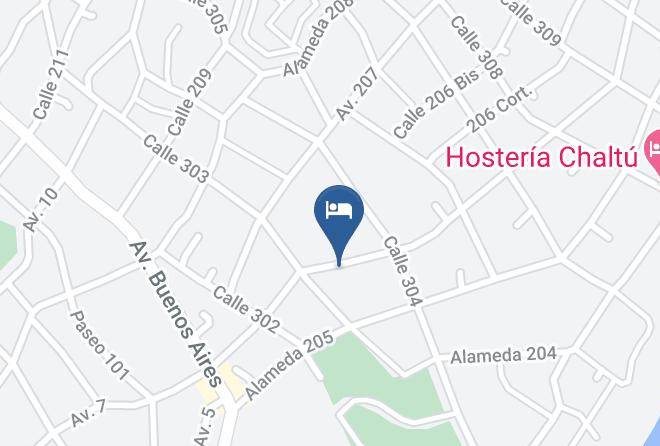 Villa Gesell - Hosteria Edelweiss Maps