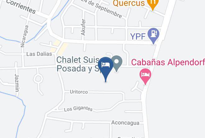 Calamuchita Department - Cabanas Grenouille Maps