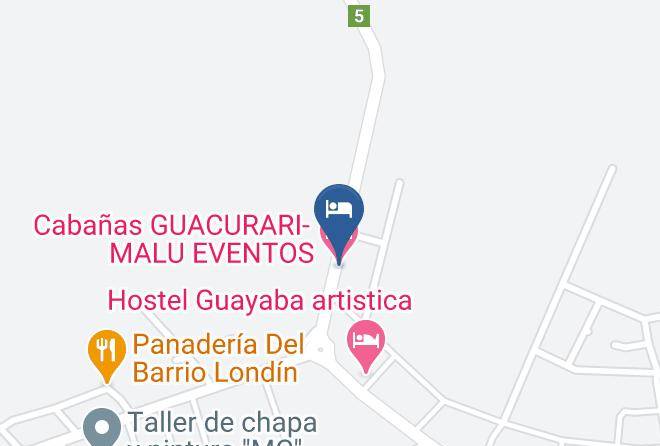 Obera - Cabanas Guacurari Malu Eventos Maps