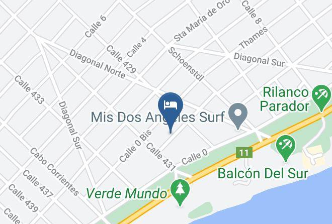 General Pueyrredon Partido - Cabanas Hakuna Matata Maps