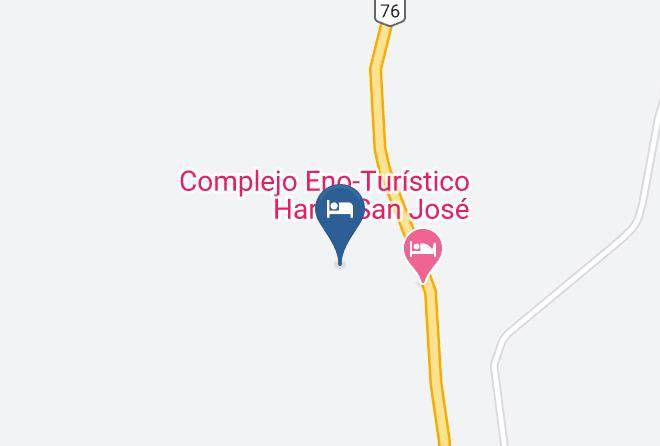 Coronel Felipe Varela - Cabanas Haras San Jose Maps