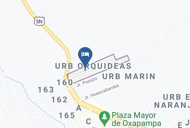 Oxapampa - Cabanas Hassinger D Palo Maps