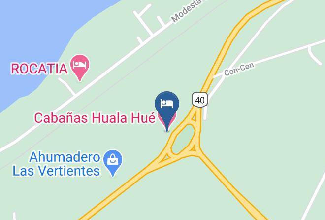Bariloche - Cabanas Huala Hue Maps