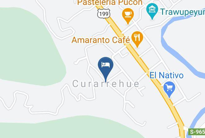 Cautin Province - Cabanas Huampoe Maps