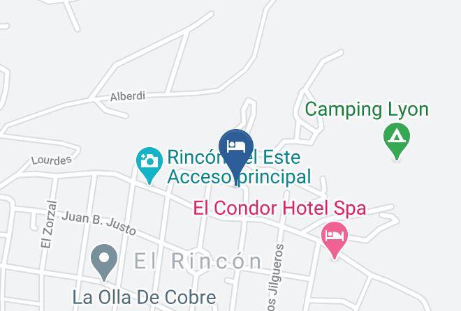 Santa Rosa Dellara - Cabanas Hue Yampai Maps