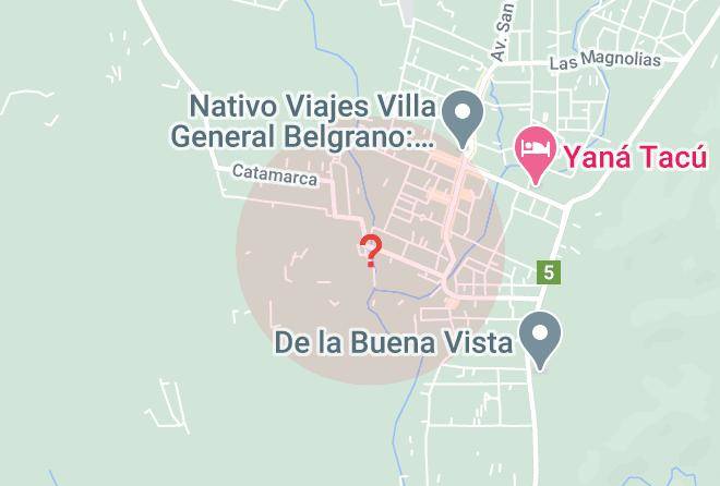 Calamuchita Department - Cabanas Huilen Maps