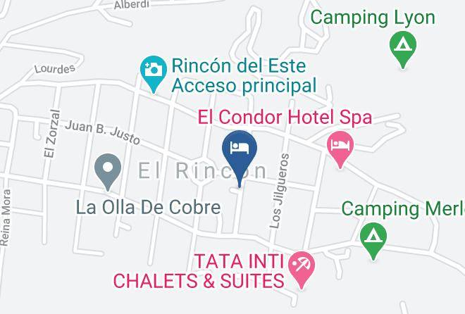Santa Rosa Dellara - Cabanas Inca Huasi Maps