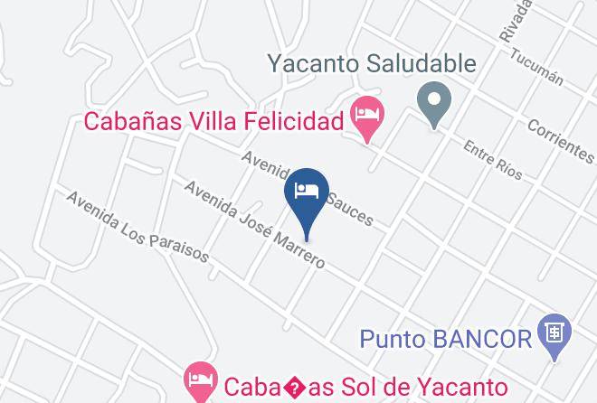 Calamuchita Department - Cabanas Inti Yaicuna Maps