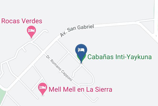 Tandil Partido - Cabanas Inti Yaykuna Maps