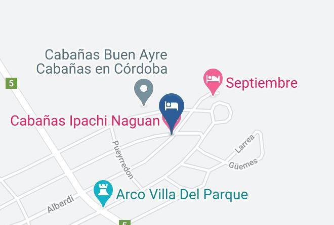 Calamuchita Department - Cabanas Ipachi Naguan Maps