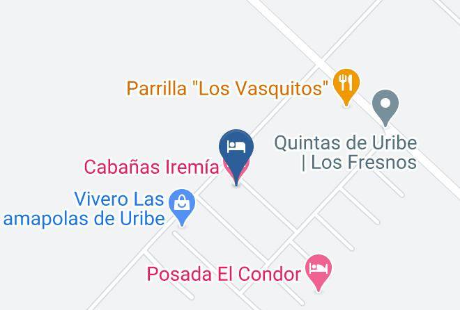 Canuelas - Cabanas Iremia Maps